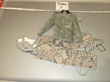 1/6 Scale WWII German Waffen Dot Camouflage Uniform Set