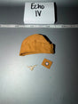 1/6 Scale WWII German Luftwaffe Tropical Field Cap with Insignia Badges