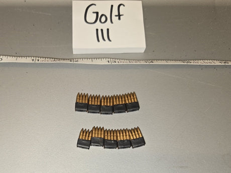 1/6 Scale WWII German Kar98k Stripper Clip Ammunition Set - Golf III