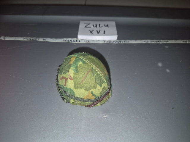1/6 Scale Vietnam US Mitchell Pattern Helmet Cover Bag - Zulu XVI