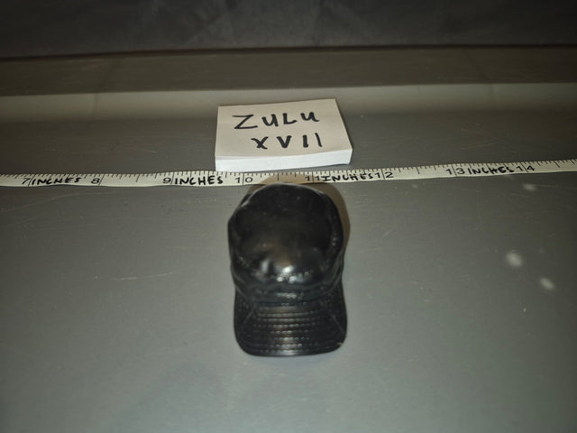 1/6 Scale Modern Era Black Sequin Baseball Cap - Zulu XVII