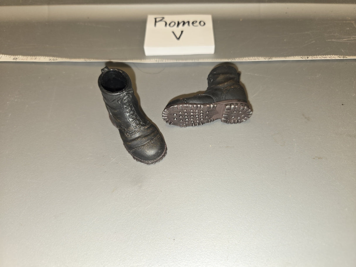 1/6 Scale WWII US Combat Boots - Romeo V