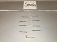 1/6 Scale Toggle Buttons with Rope Fasteners Set - Smash