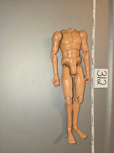 1/6 Scale Nude Ultimate Soldier Male figure Body - 312