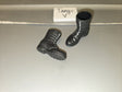 1/6 Scale Modern Era Black Combat Boots - Tango V
