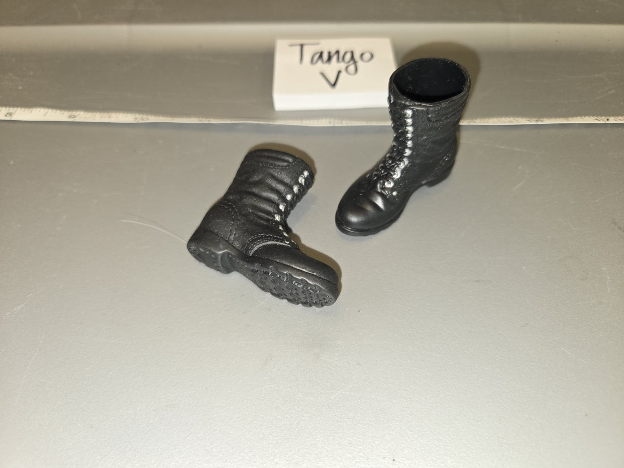 1/6 Scale Modern Era Black Combat Boots - Tango V