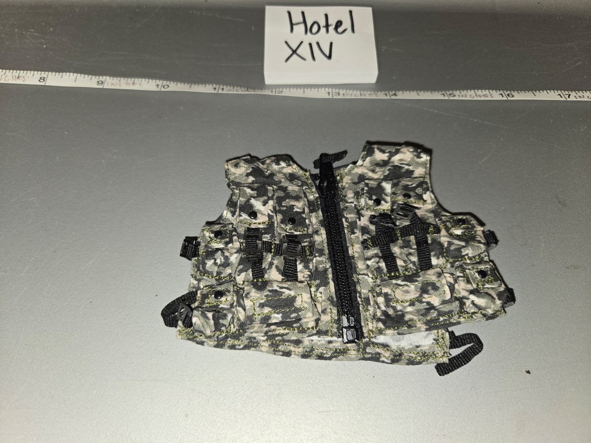 1/6 Scale Modern Era Tactical Camouflage Assault Vest - Hotel XIV