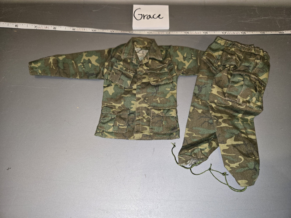 1/6 Scale Modern Era US Woodland Camouflage BDU Uniform Set - Grace