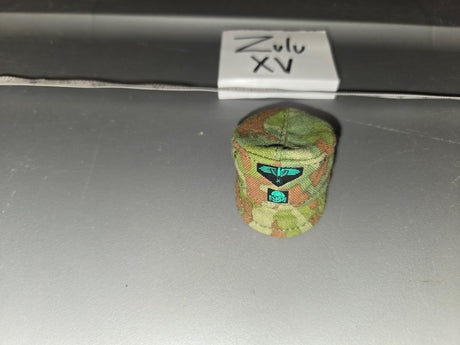 1/6 Scale WWII German Waffen Camouflage Field Cap Hat