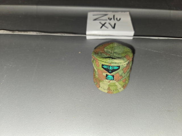 1/6 Scale WWII German Waffen Camouflage Field Cap Hat