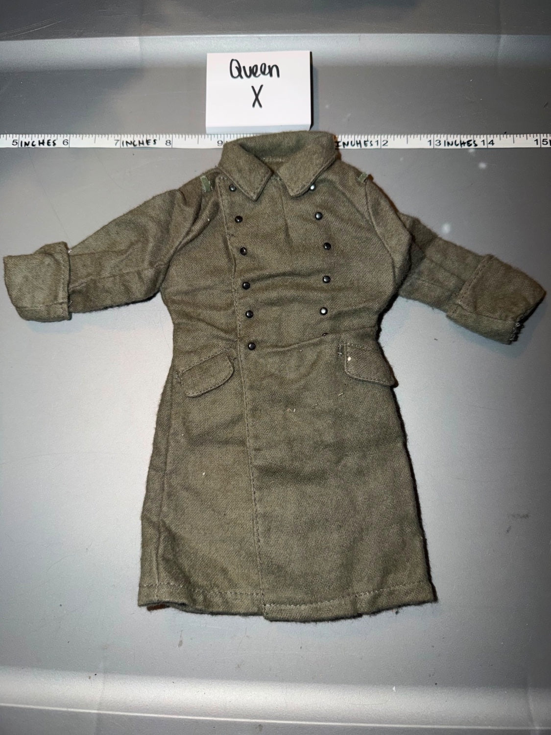 1/6 Scale WWII German Officer Greatcoat - Queen X