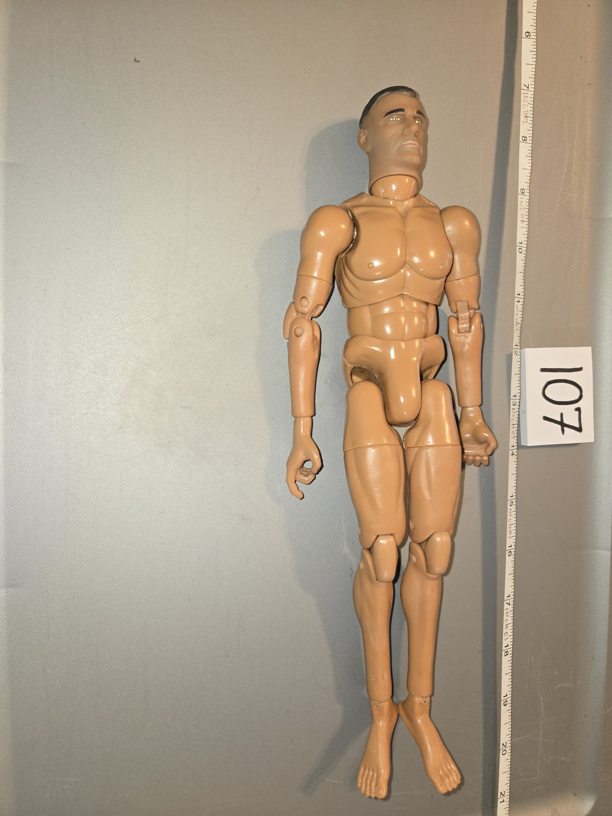 1/6 Scale Nude Male Soldier Figure