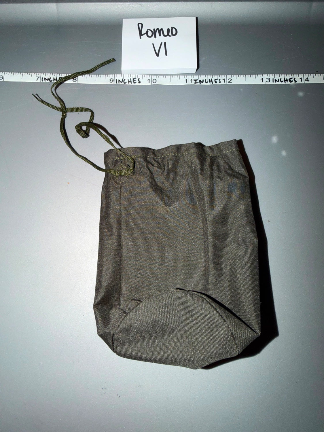 1/6 Scale WWII US Army Drawstring Bag - Romeo VI