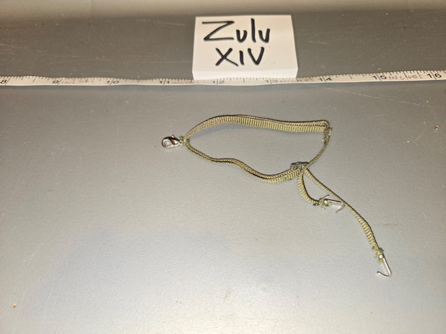 1/6 Scale WWII US Rifle Sling with Hooks - Zulu XIV