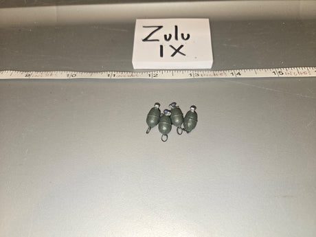 1/6 Scale WWII German Stick Grenade Lot - Zulu IX