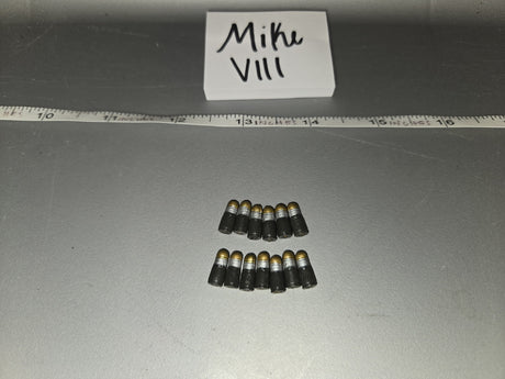 1/6 Scale WWII German Pistol Cartridge Lot - Mike VIII