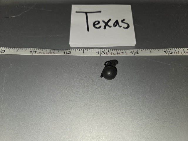 1/6 Scale WWII US Pineapple Grenade Charm - Texas