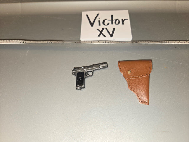 1/6 Scale WWII Russian Tokarev TT-33 Pistol and Holster - Victor XV