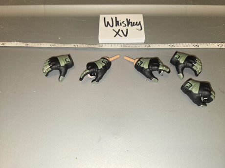 1/6 Scale Modern Era Tactical Gloved Hands - Whiskey XV