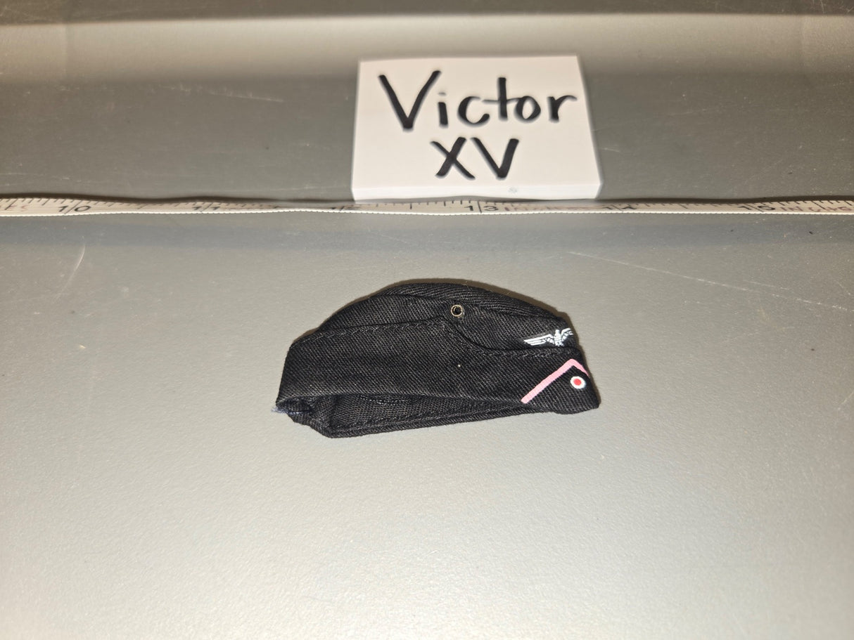 1/6 Scale WWII German Panzer Black Side Cap - Victor XV