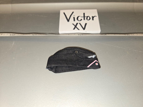 1/6 Scale WWII German Panzer Black Side Cap - Victor XV