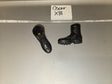 1/6 Scale Modern Era Black Combat Boots - Oscar XIII