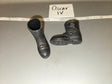 1/6 Scale Modern Era Black Combat Boots - Oscar IV