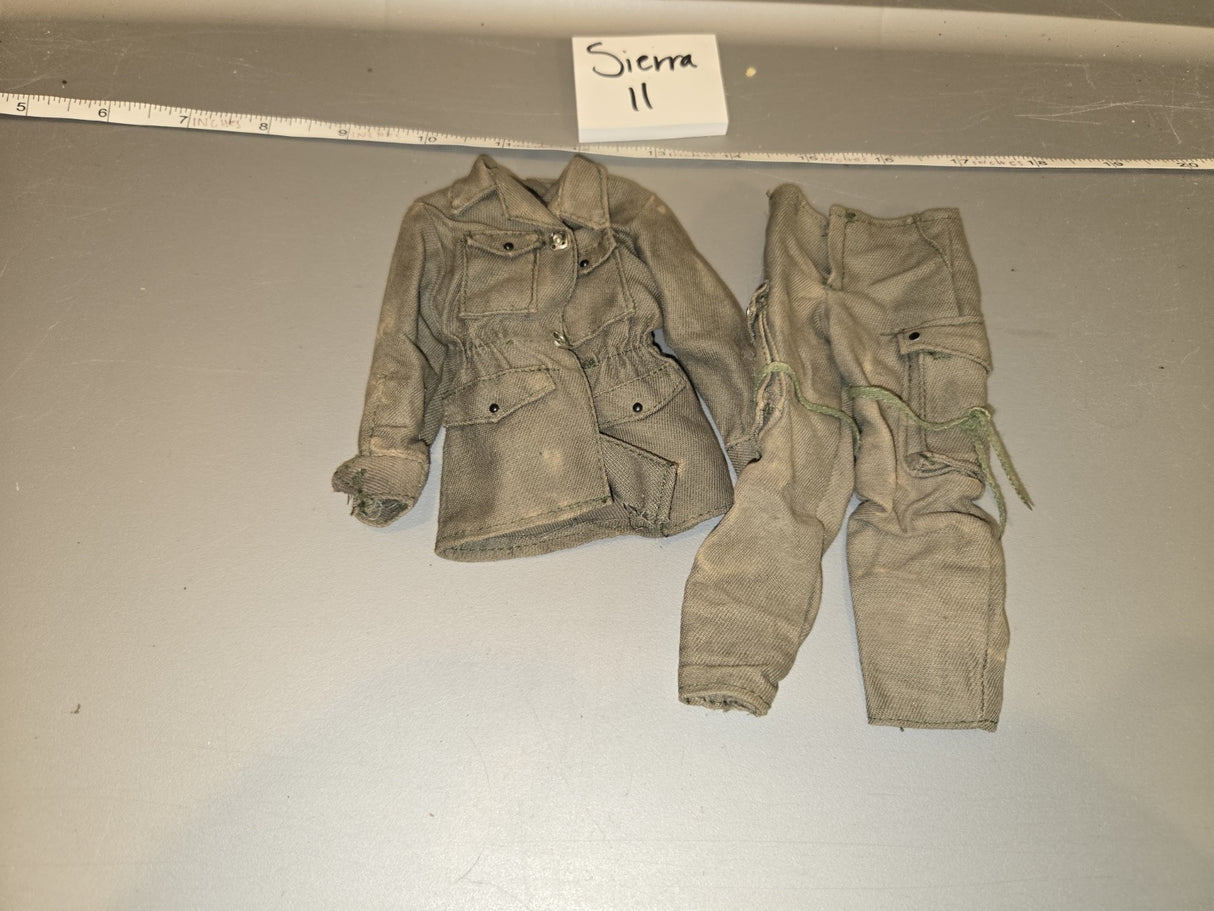 1/6 Scale WWII US Army Field Uniform Set - Sierra II