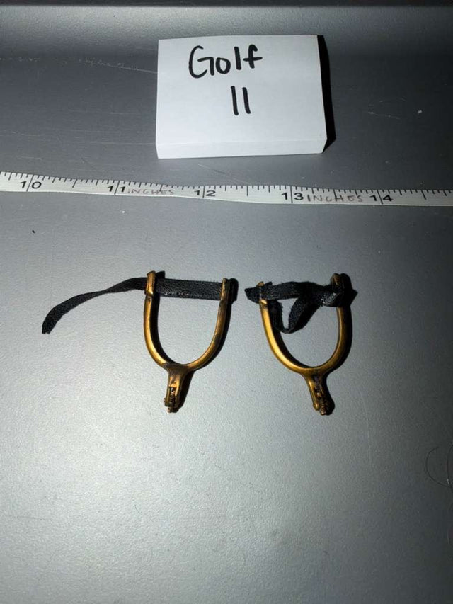 1/6 Scale Civil War Western Era Cavalry Spurs - Golf II