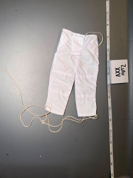 1/6 Scale WWII German White Snow Camouflage Pants