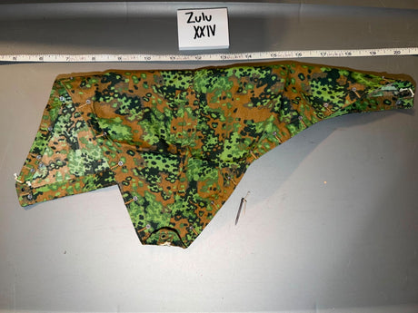 1/6 Scale WWII German Oak Camouflage Zeltbahn Shelter Quarter