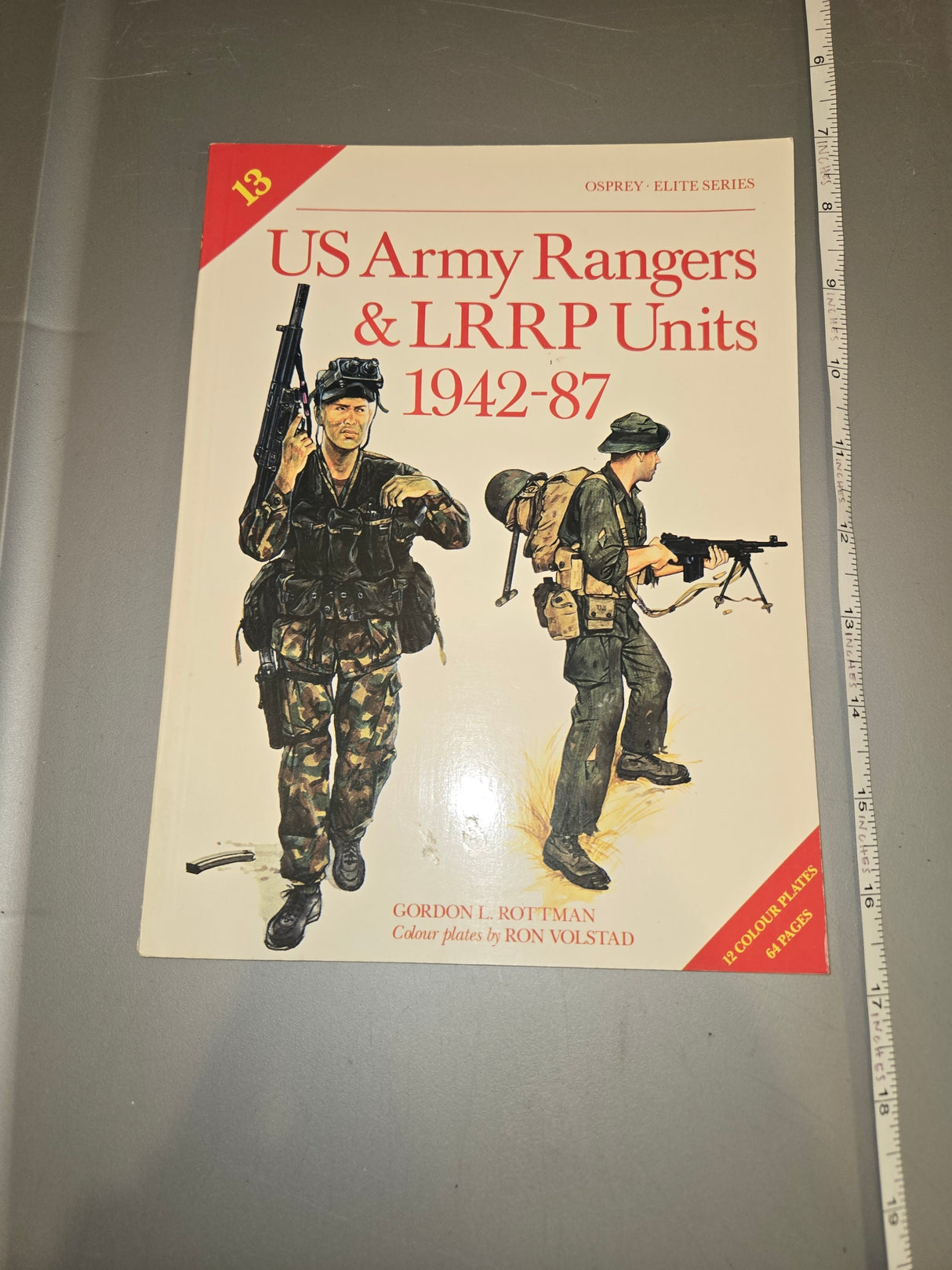 US Army Rangers & LRRP Units 1942-87 - Osprey Publishing Reference Book