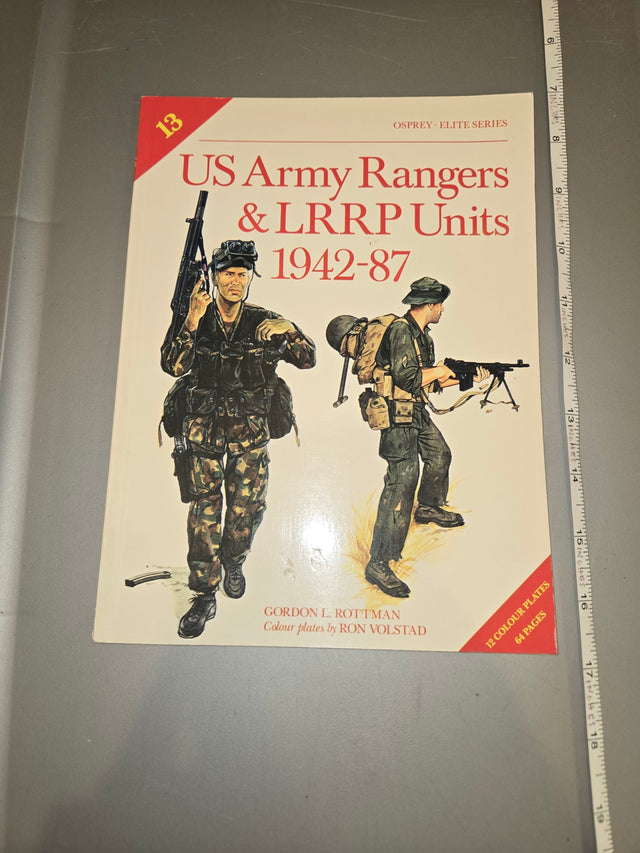 US Army Rangers & LRRP Units 1942-87 - Osprey Publishing Reference Book
