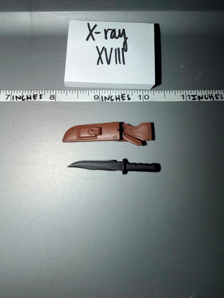 1/6 Scale Modern US M9 Bayonet with Scabbard - X-ray XVIII