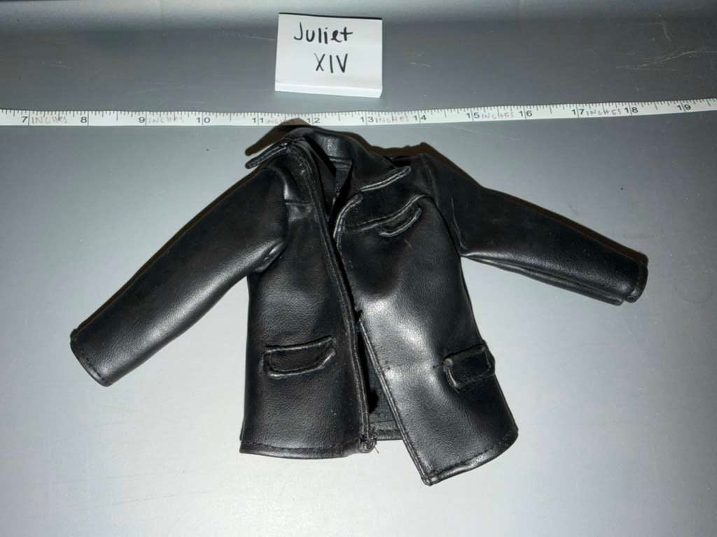 1/6 Scale Modern Era Black Biker Jacket - Juliet XIV