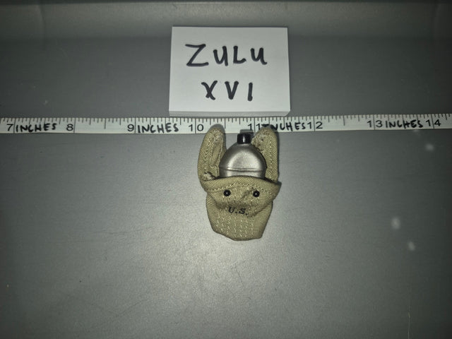 1/6 Scale WWII US Canteen and Cover - Zulu XVI