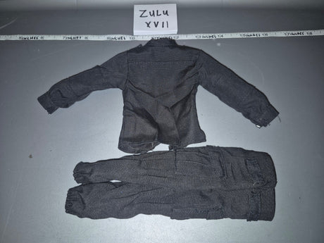 1/6 Scale Modern Era Black BDU Uniform Set