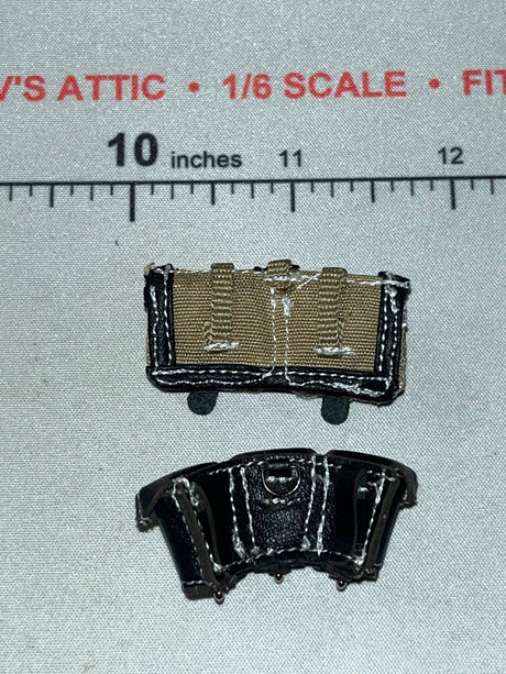 1/6 Scale WWII German Ammunition Pouches - GD Infantry Mortarman – Bruno DID D80195