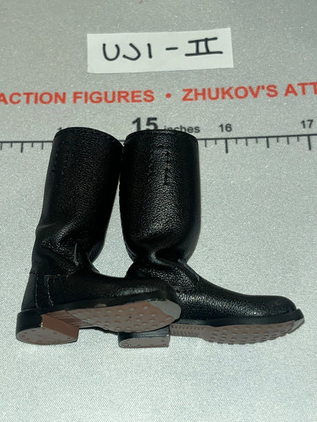 1/6 Scale WWII German Marching Jack Boots - Infantry in Wachmantel Leningrad 1943 - UD9062 UJINDOU