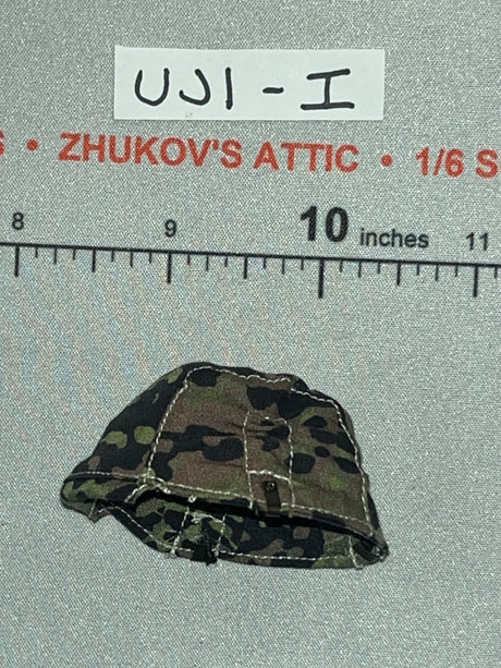 1/6 Scale WWII German Waffen Helmet Cover - WWII German 9th. Panzer Division UD9060 Ujindou