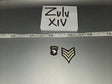 1/6 Scale WWII US 101st Airborne Sergeant Rank Insignia Set - Zulu XIV