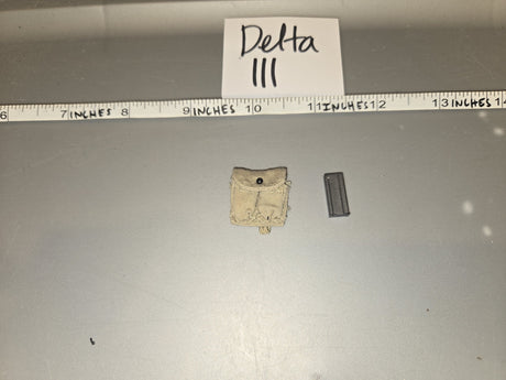 1/6 Scale WWII US M1 Carbine Magazine and Pouch Set - Delta III