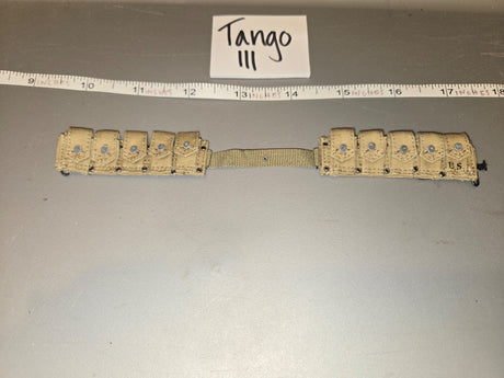 1/6 Scale WWII US M1923 Cartridge Belt - Tango III