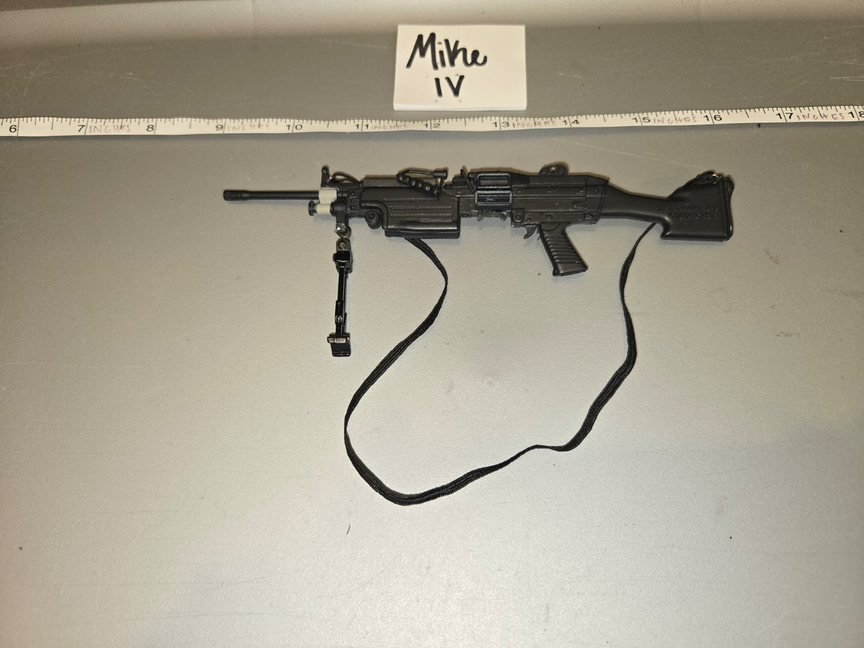 1/6 Scale Modern Era M249 SAW Light Machine Gun with Sling - Mike IV