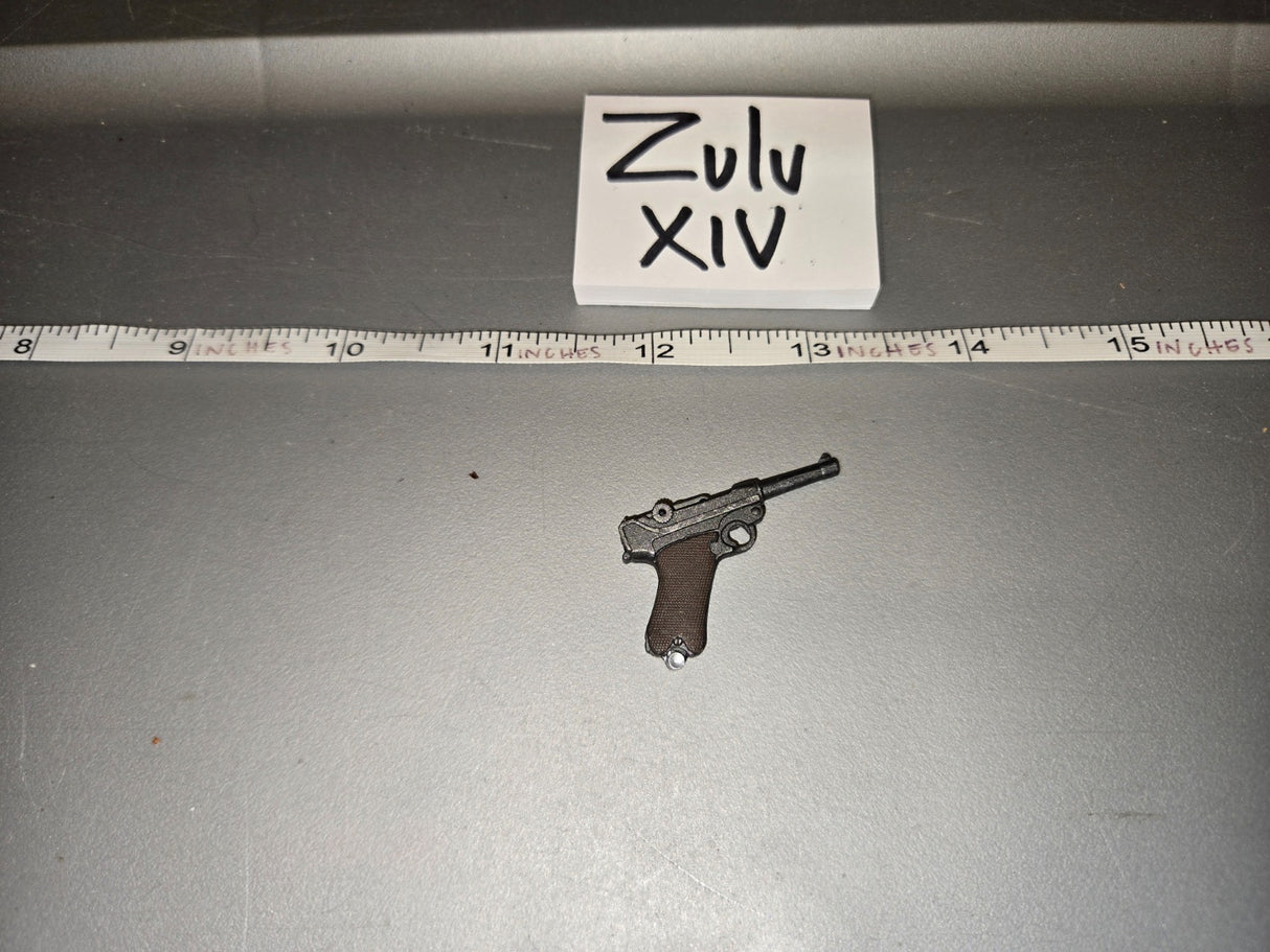 1/6 Scale WWII German Luger P08 Pistol - Zulu XIV