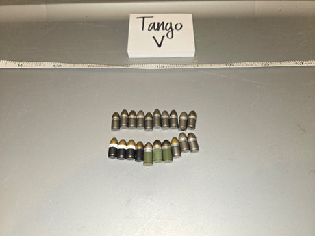 1/6 Scale WWII US .45 ACP Pistol Round Lot - Tango V