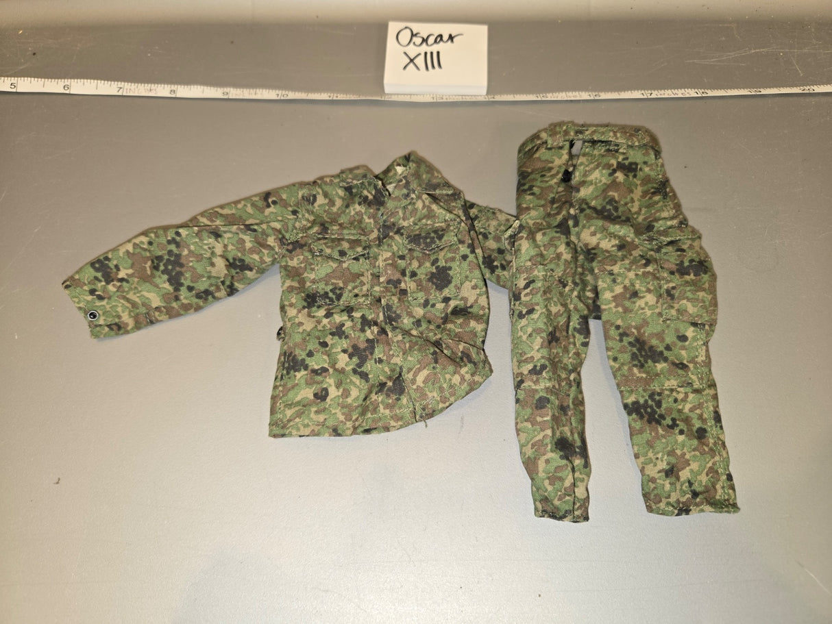 1/6 Scale Modern Era Japanese JGSDF Camouflage BDU Uniform - Oscar XIII