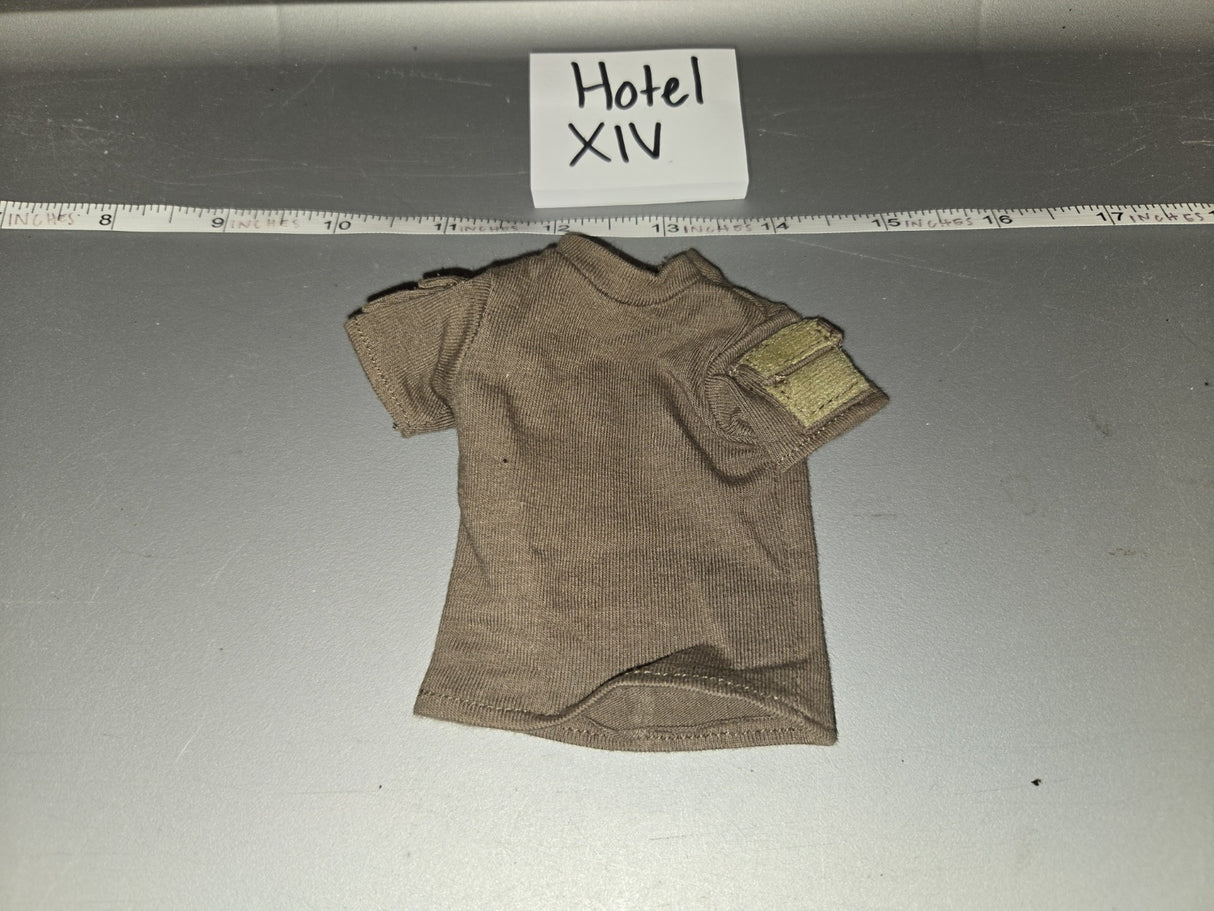 1/6 Scale Modern Era US Army T-Shirt with Flag Patch - Hotel XIV