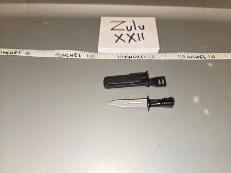 1/6 Scale Vietnam US Bayonet and Scabbard