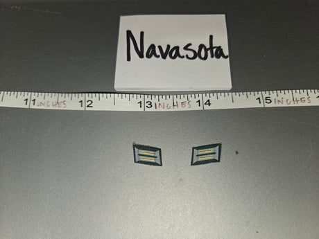 1/6 Scale WWII German Rank Insignia Pair - Navasota